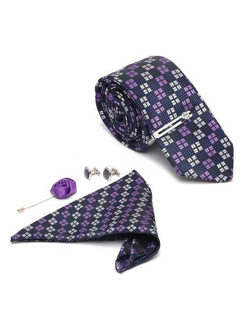 purple tie combo gift set - 18568499 - Very Small Image - 1
