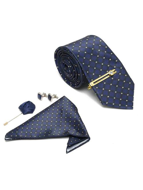 blue tie combo gift set - 18568516 - Very Small Image - 1