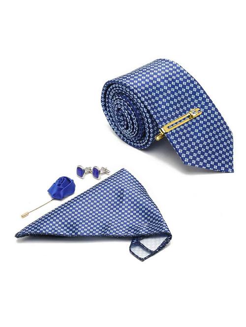 blue tie combo gift set - 18568521 - Very Small Image - 1