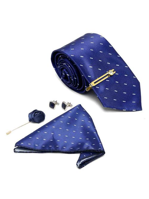blue tie combo gift set - 18568526 - Very Small Image - 1