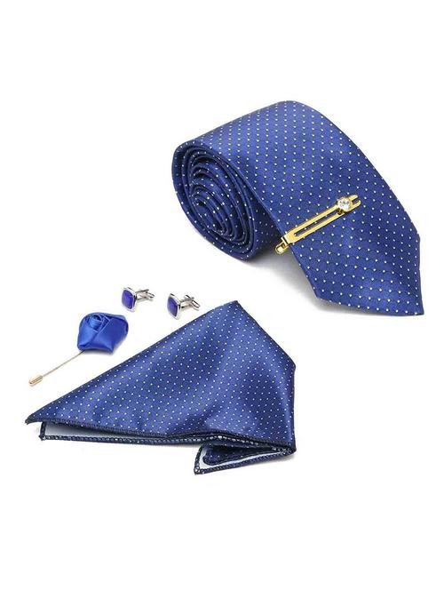 blue tie combo gift set - 18568528 - Very Small Image - 1