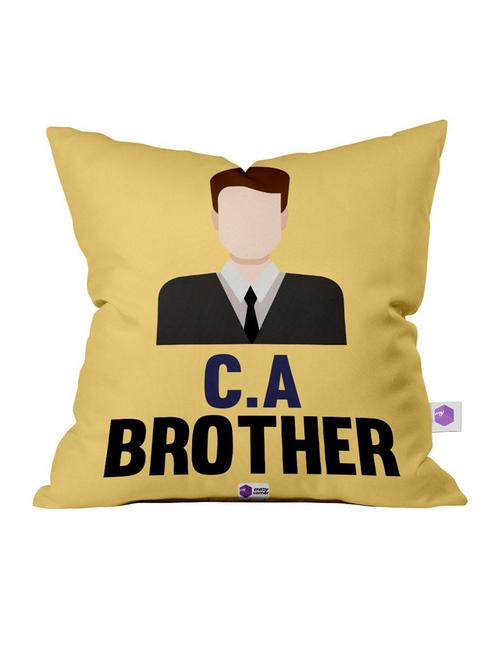 crazy corner yellow printed cushion ( 12 x 12 inches ) - 18568883 - Very Small Image - 1