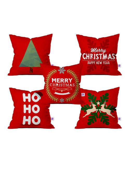 printed square cushion cover set - 18569037 - Very Small Image - 1