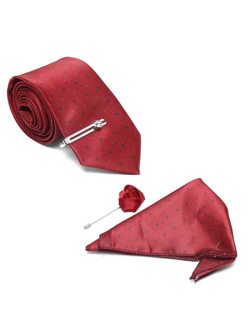 red tie combo gift set - 18569432 - Very Small Image - 1
