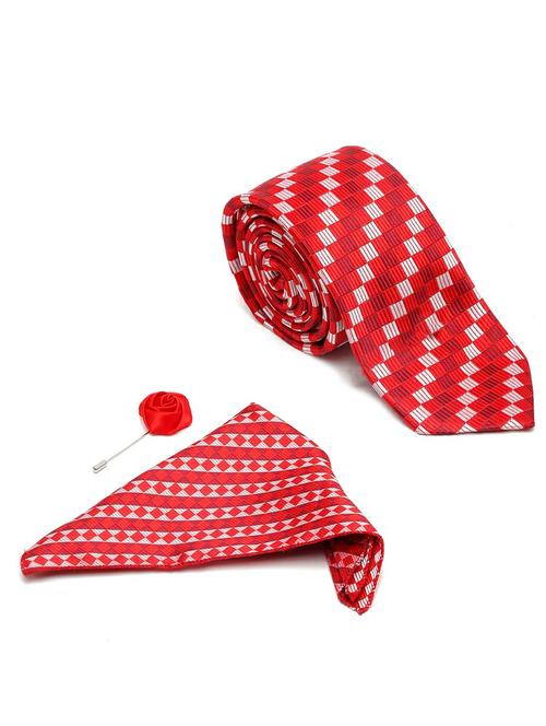red tie combo gift set - 18569493 - Very Small Image - 1