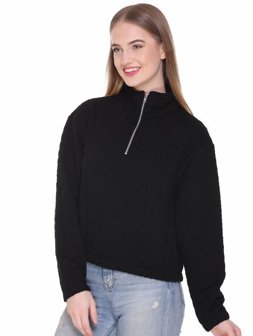 women's plain sweatshirt - 18569894 - Very Small Image - 1