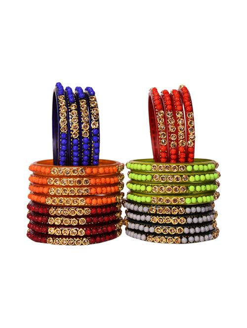 multi colored glass bangle - 18569975 - Very Small Image - 1