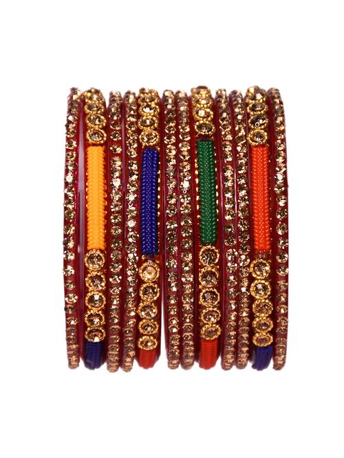 multi colored glass bangle - 18570125 - Very Small Image - 1