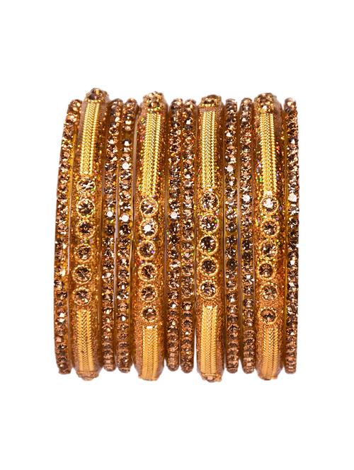 gold glass bangle - 18570130 - Very Small Image - 1