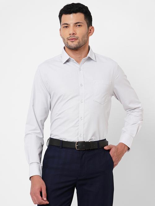 mens self design formal shirt - 18570992 - Very Small Image - 1