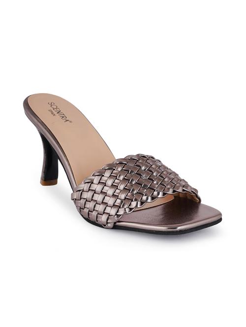 women solid slip on sandal - 18573109 - Very Small Image - 1