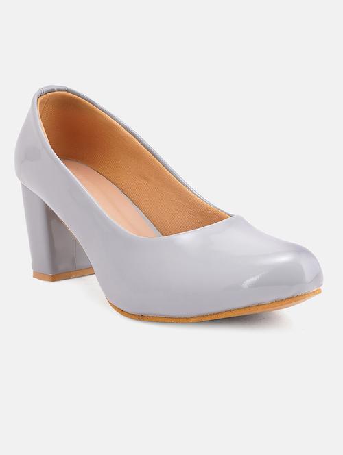women solid slip on pump - 18573161 - Very Small Image - 1
