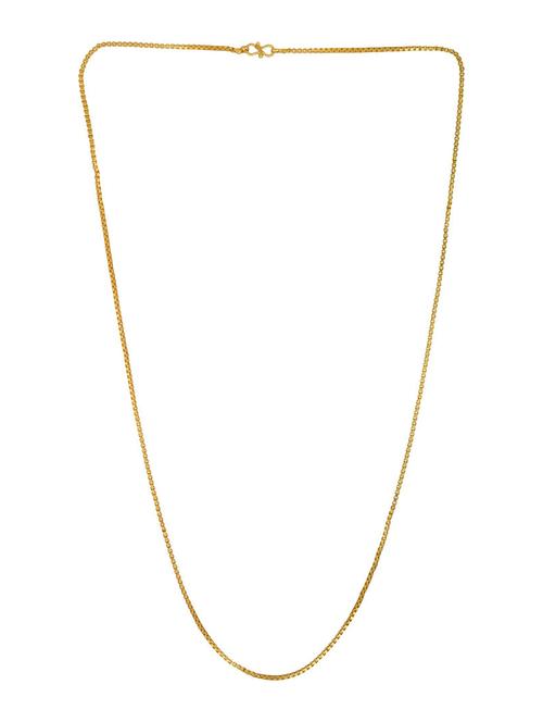 gold plated chain necklace  - 18573434 - Very Small Image - 1