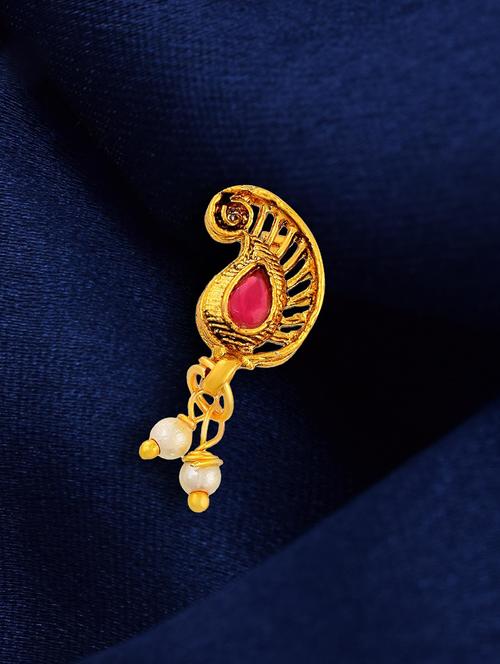 gold brass pin nose - 18573600 - Very Small Image - 1