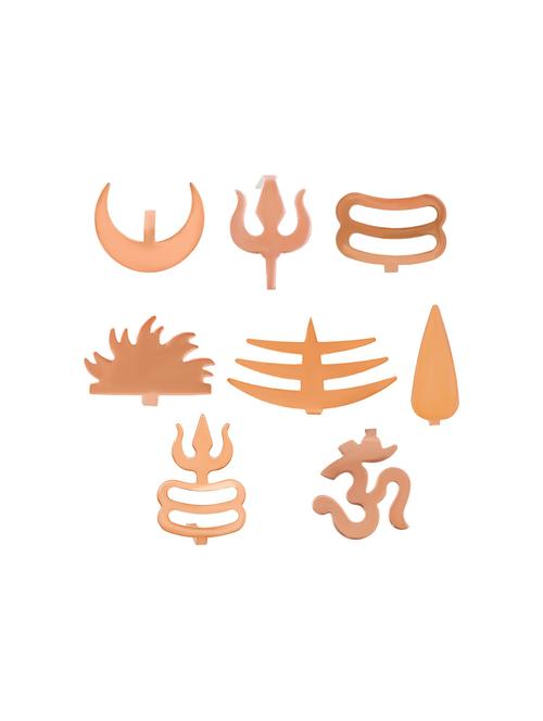 pack of 8 mahakal tika stamp  - 18573791 - Very Small Image - 1