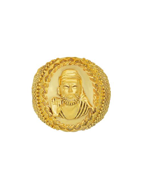 gold brass finger  ring - 18574003 - Very Small Image - 1