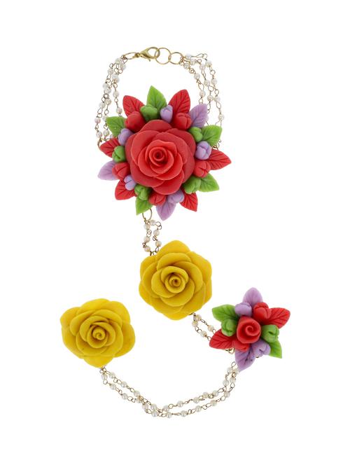 multi colored porcelain links bracelet - 18574727 - Very Small Image - 1