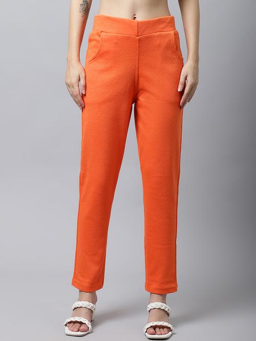 women solid ankle length pants - 18574908 - Very Small Image - 1