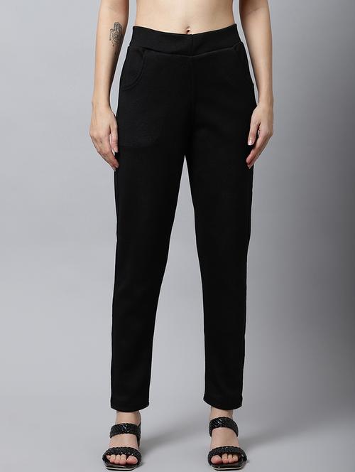 women solid ankle length pants - 18574914 - Very Small Image - 1