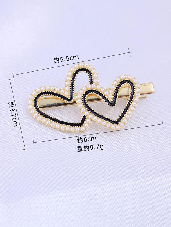multi colored cotton blend hair pin/clips - 18575409 - Standard Image - 4