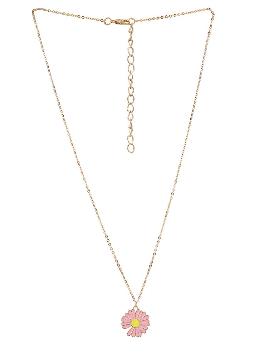 gold plated trending lock inspired multi layered necklace set - 18575491 - Standard Image - 2