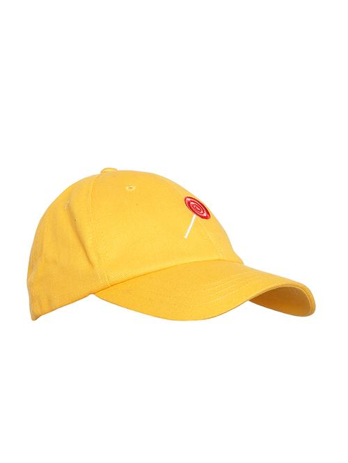 yellow cotton cap - 18585655 - Very Small Image - 1