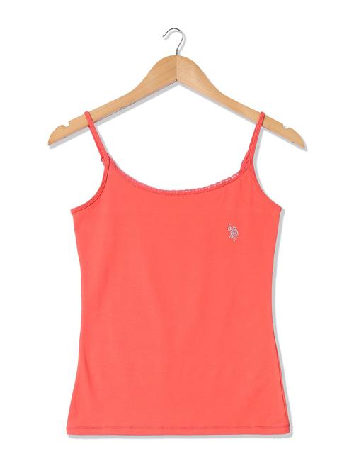 red solid camisole - 18586223 - Very Small Image - 1