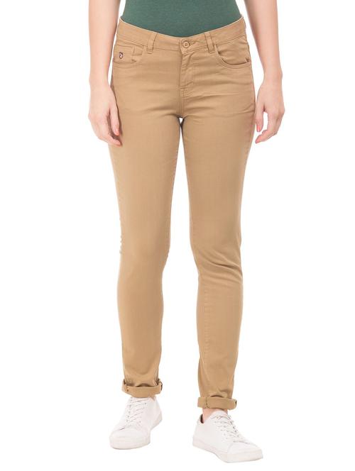 women's plain slim fit jeans - 18586450 - Very Small Image - 1
