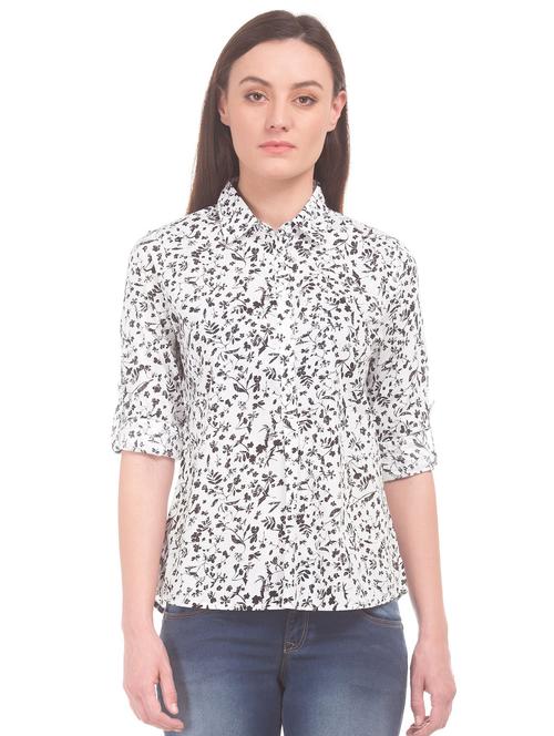 white cotton regular shirt - 18586571 - Very Small Image - 1