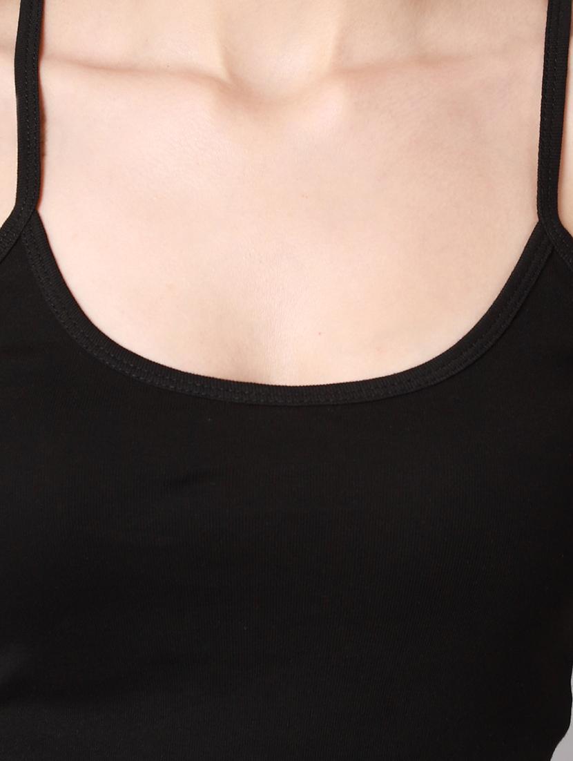 shoulder strap solid camisole - 18588907 - Standard Image - 4