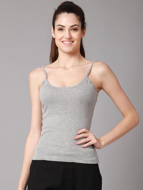 shoulder strap solid camisole - 18588910 - Very Small Image - 1
