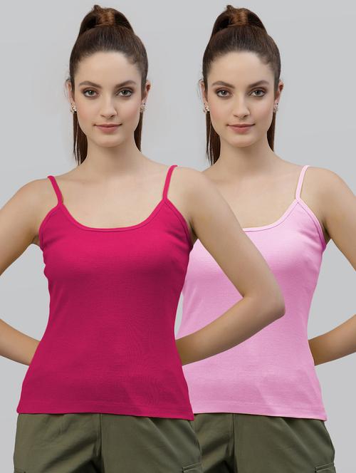 pack of 2 multi-colored camisole - 18588950 - Very Small Image - 1