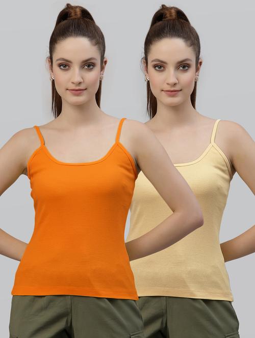 pack of 2 multi-colored camisole - 18588957 - Very Small Image - 1