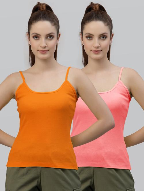 pack of 2 multi-colored camisole - 18588961 - Very Small Image - 1