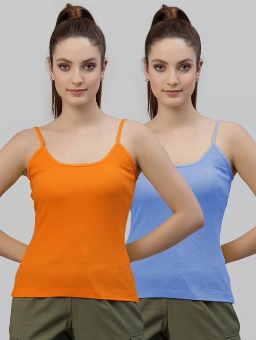 pack of 2 multi-colored camisole - 18588964 - Very Small Image - 1