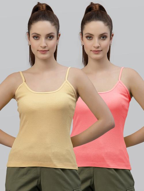 pack of 2 multi colored camisole - 18588968 - Very Small Image - 1