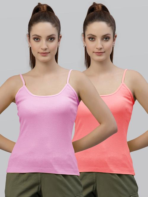pack of 2 multi colored camisole - 18588974 - Very Small Image - 1