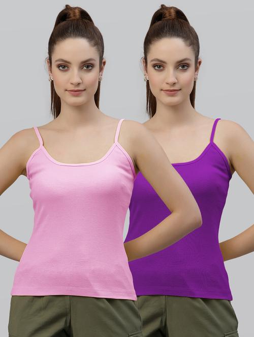 pack of 2 multi colored camisole - 18588975 - Very Small Image - 1