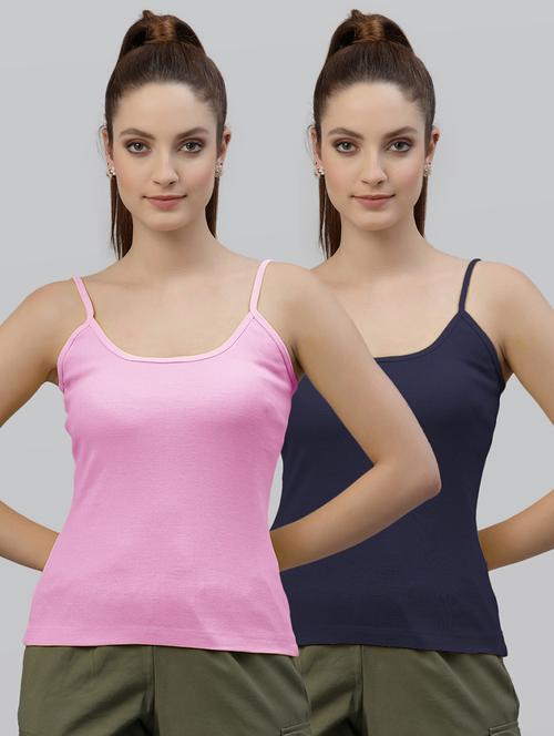 pack of 2 multi colored camisole - 18588976 - Very Small Image - 1