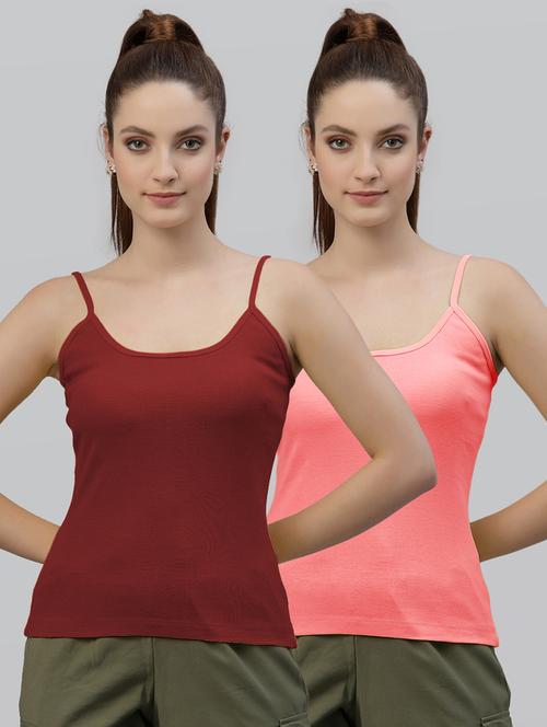 pack of 2 multi colored camisole - 18588983 - Very Small Image - 1