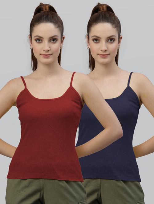 pack of 2 multi colored camisole - 18588985 - Very Small Image - 1