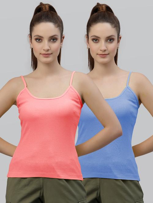 pack of 2 multi colored camisole - 18588989 - Very Small Image - 1