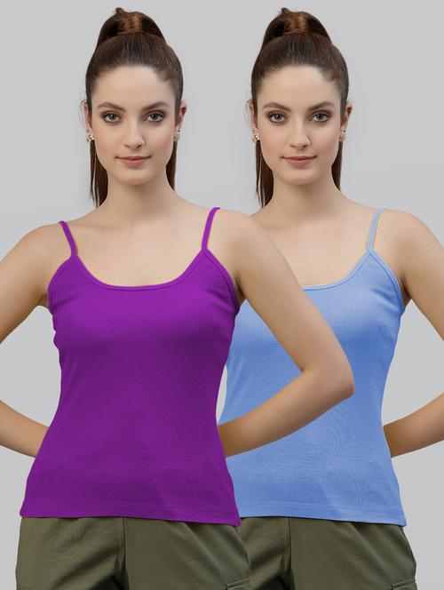 pack of 2 multi colored camisole - 18588991 - Very Small Image - 1
