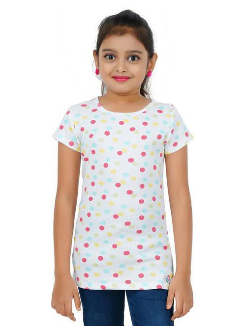 girls round neck top - 18589472 - Very Small Image - 1