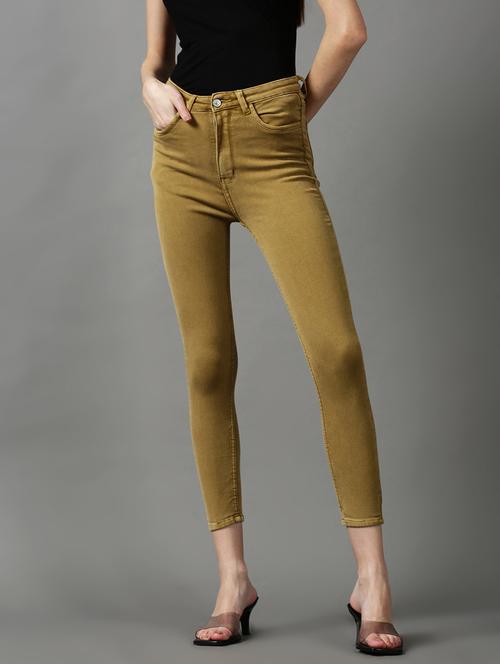 women's plain slim fit jeans - 18591059 - Very Small Image - 1