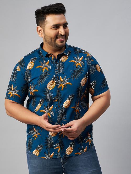 mens quirky casual shirt - 18591332 - Very Small Image - 1