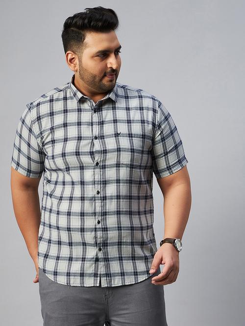 mens checks casual shirt - 18591361 - Very Small Image - 1