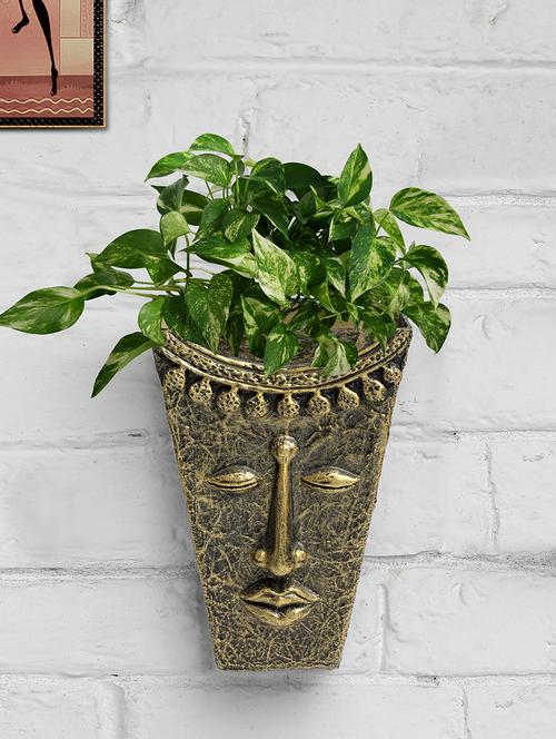 v shape golden modern planters indoor fce planter - 18591753 - Very Small Image - 1