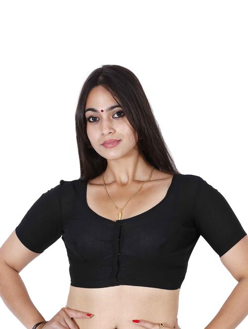 plain regular blouse - 18592105 - Very Small Image - 1