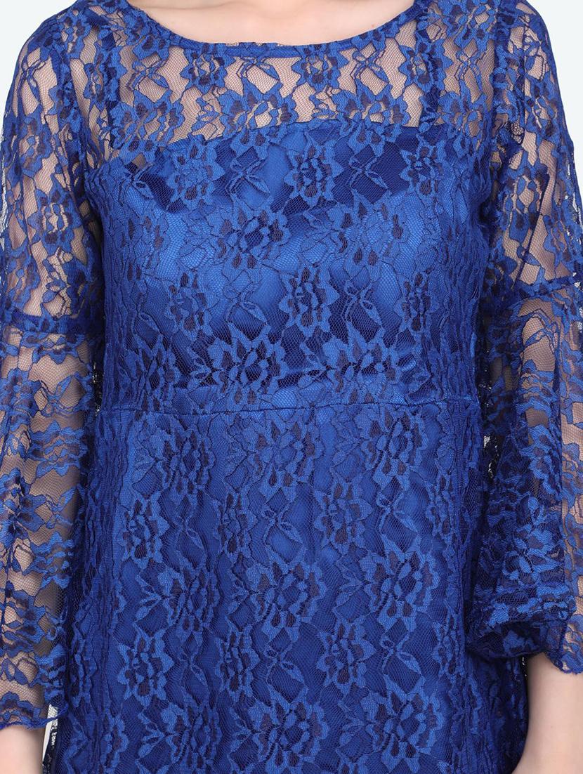 women's self design dress - 18592845 - Zoom Image - 3